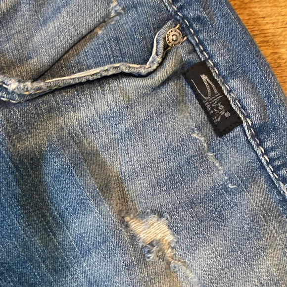 Silver boyfriend jeans - Picture 2 of 7